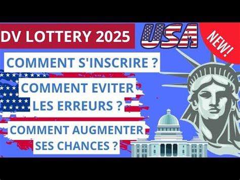 lottery tunisie|DV Lottery 2025 : COMMENT S'INSCRIRE A LA LOTTERIE .